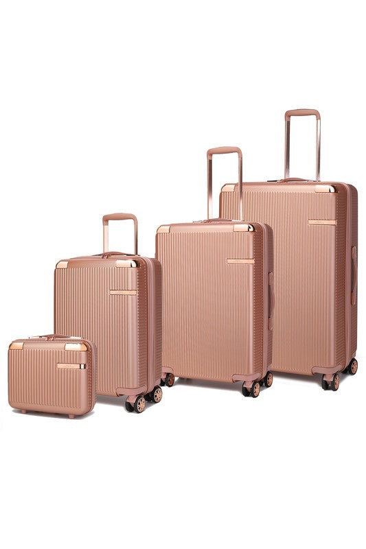 MKF Collection Tulum 4-piece luggage set